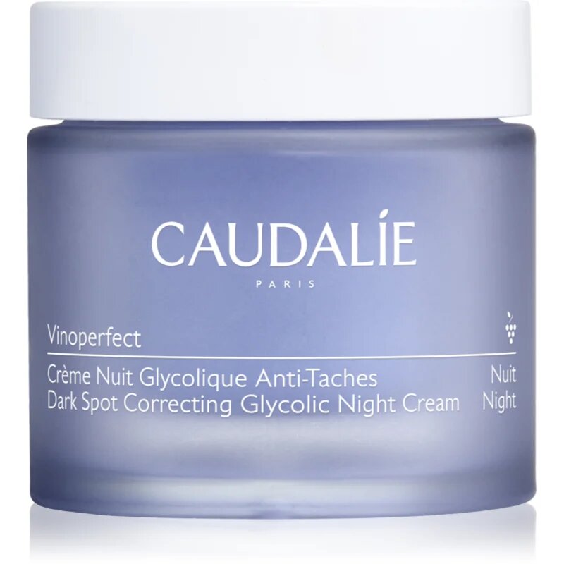 Caudalie Vinoperfect Dark Spot Correcting Glycolic Night Cream nočna krema proti pigmentnim madežem 50 ml