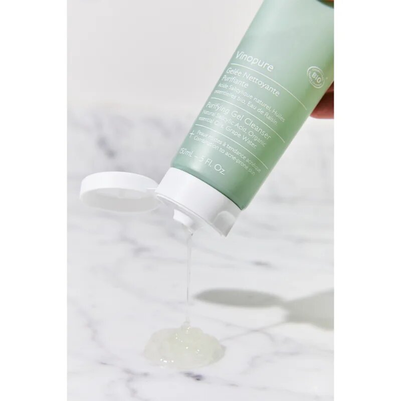 Caudalie Vinopure Purifying Gel Cleanser globinsko čistilni gel za mastno in problematično kožo 150 ml