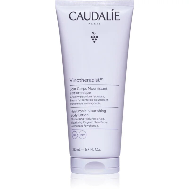 Caudalie Vinotherapist Hyaluronic Nourishing Body Lotion vlažilni losjon za telo 200 ml