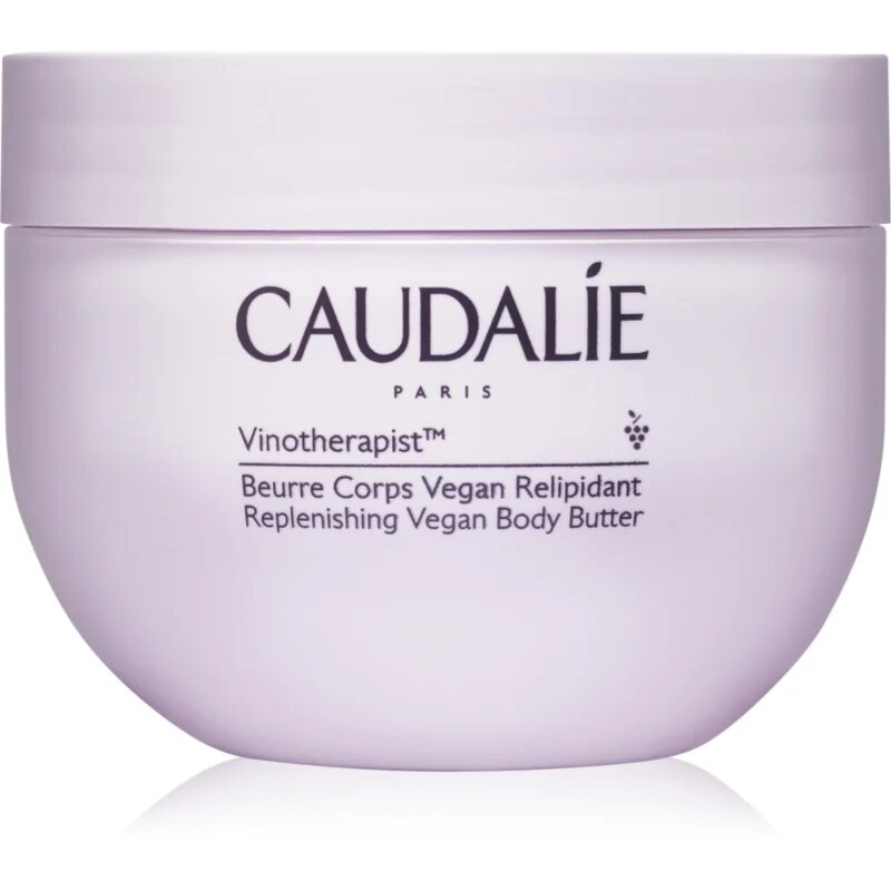 Caudalie Vinotherapist Replenishing Vegan Body Butter intenzivno vlažilno maslo za telo za suho do zelo suho kožo 250 ml