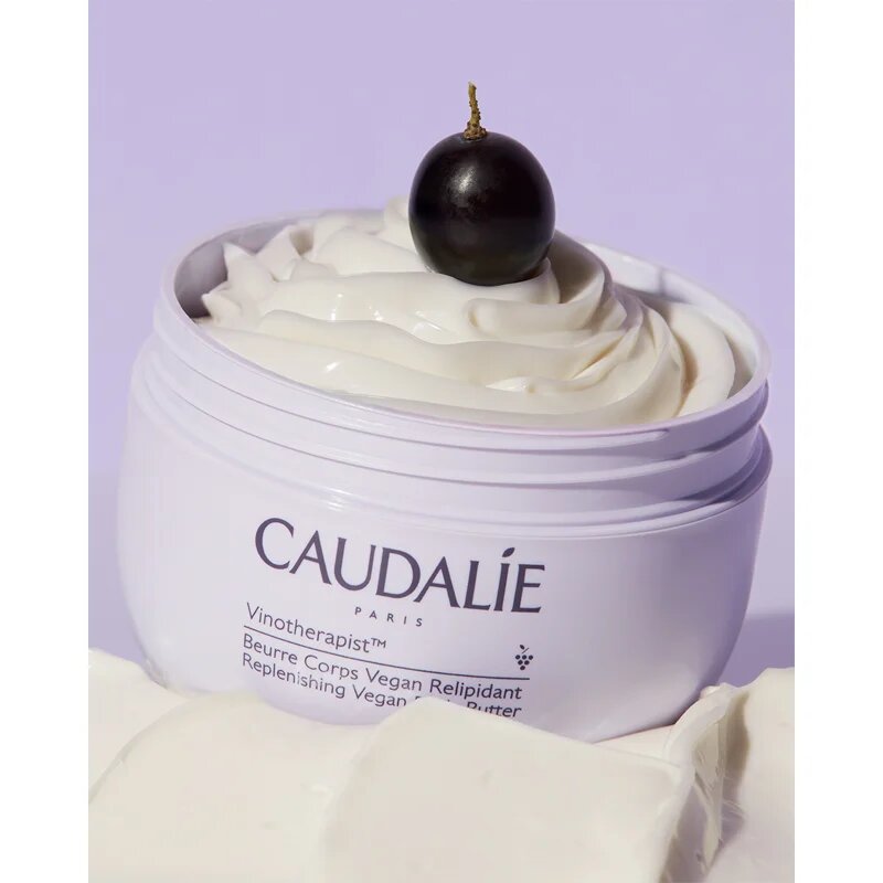 Caudalie Vinotherapist Replenishing Vegan Body Butter intenzivno vlažilno maslo za telo za suho do zelo suho kožo 250 ml