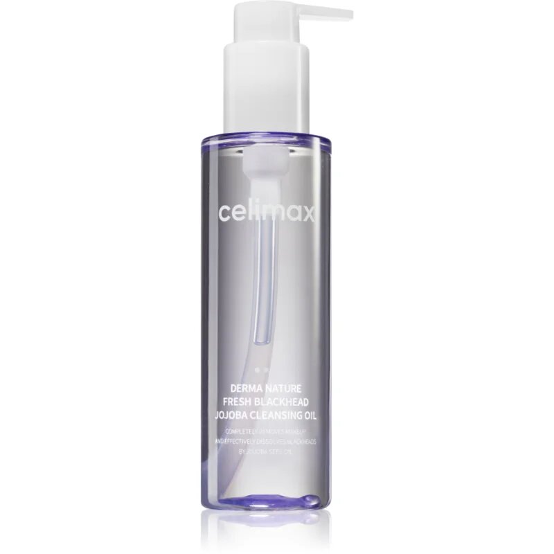 celimax Derma Nature Jojoba čistilno olje za odstranjevanje ličil proti črnim pikicam 150 ml