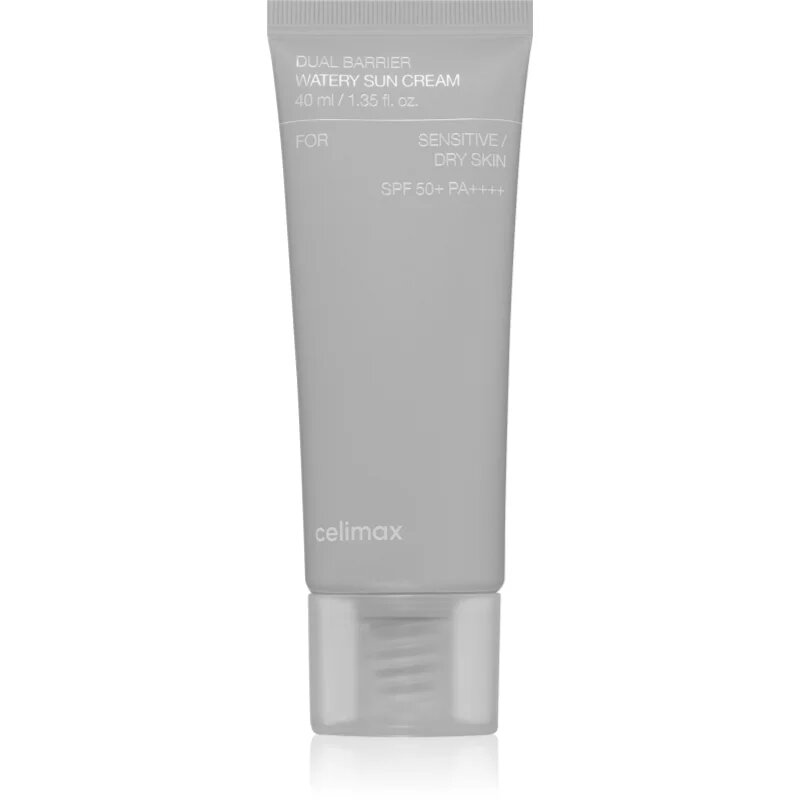 celimax Dual Barrier mineralna zaščitna krema za občutljivo kožo SPF 50+ 40 ml
