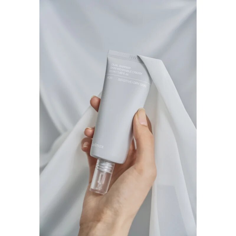 celimax Dual Barrier revitalizacijska vlažilna krema za pomiritev in okrepitev občutljive kože 50 ml