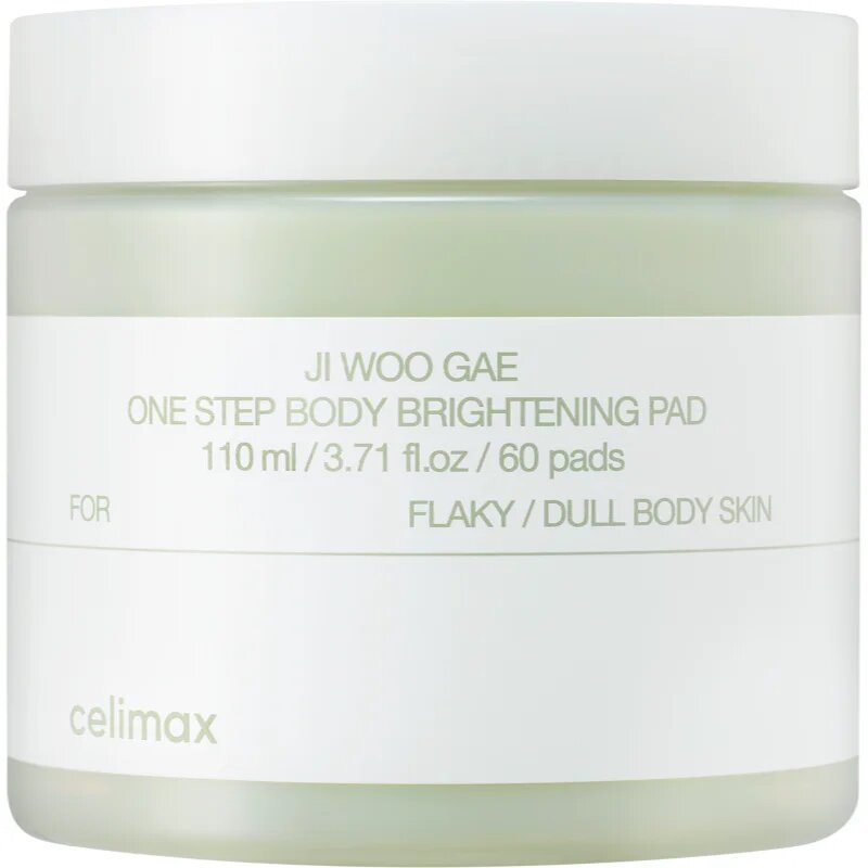 celimax Ji Woo Gae One Step Body Brightening Pad eksfoliacijske blazinice za telo 60 kos