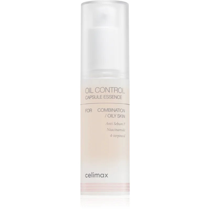 celimax Oil Control Capsule Essence posvetlitvena esenca za mastno in problematično kožo 30 ml