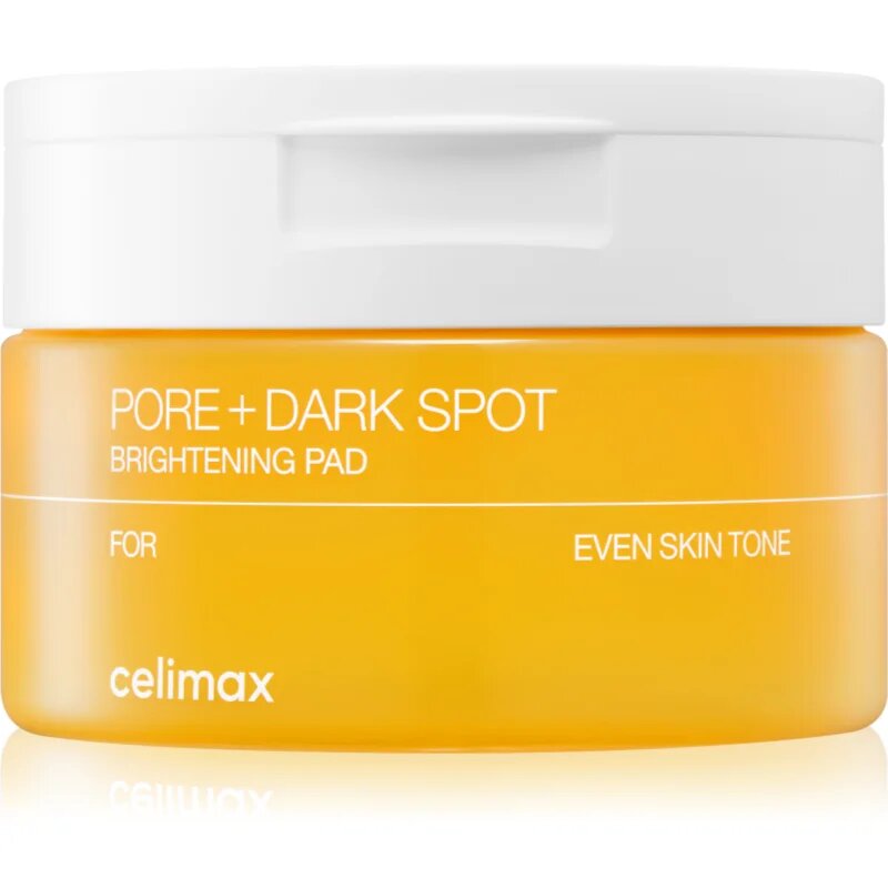 celimax Pore+Dark Spot Brightening Pad tonizirajoče blazinice za osvetljevanje kože in hidratacijo 40 kos
