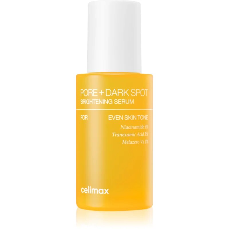 celimax Pore+Dark Spot Brightening Serum regeneracijski in posvetlitveni serum za zmanjšanje por 30 ml