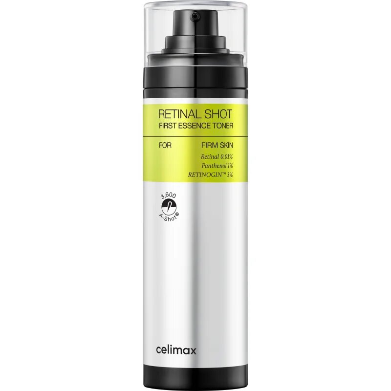 celimax Retinal Shot First Essence Toner posvetlitveni tonik za obraz z učvrstitvenim učinkom 80 ml