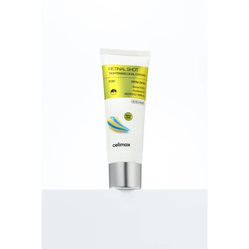 celimax Retinal Shot Tightening Dual Cream učvrstitvena lifting krema z vlažilnim učinkom 50 ml