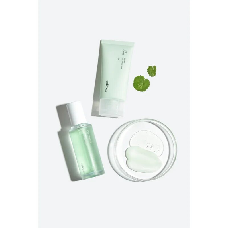 celimax The Real Cica Soothing Cream lahka pomirjajoča krema z gelasto teksturo 50 ml