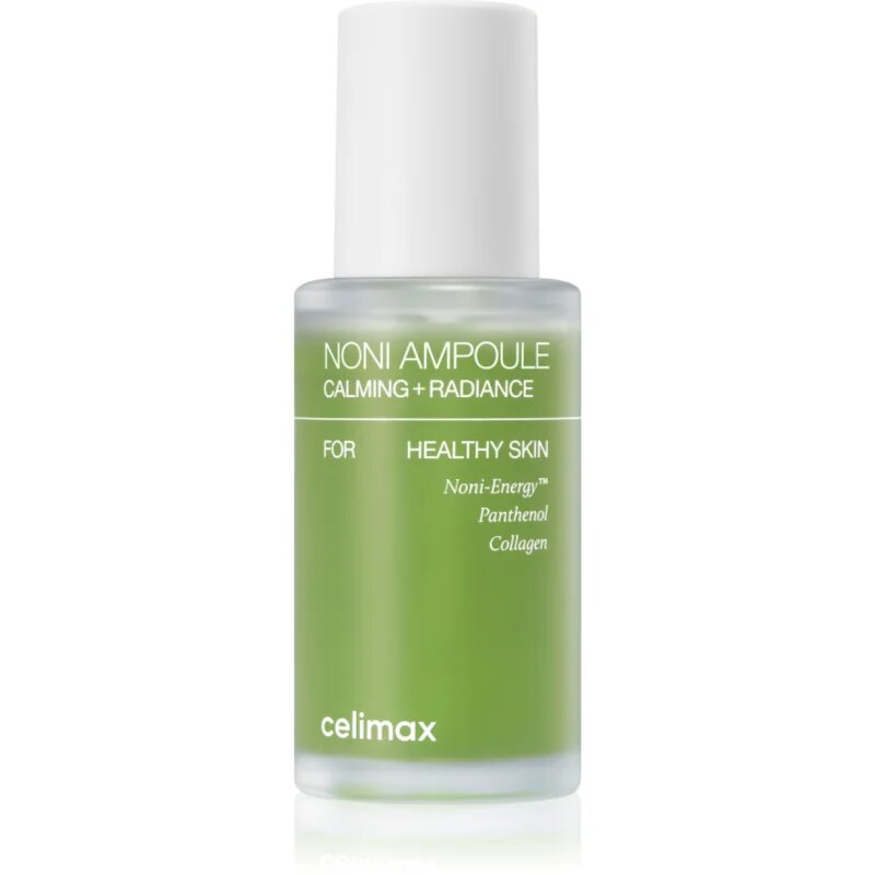 celimax The Real Noni intenzivni vlažilni serum za obraz za pomiritev in okrepitev občutljive kože 30 ml