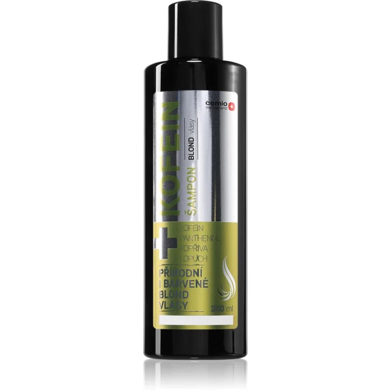 Cemio Kofein Blond kofeinski šampon za vse tipe blond las 250 ml
