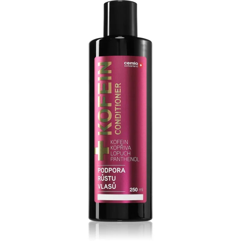 Cemio Kofein conditioner poživitveni balzam za spodbujanje rasti las 250 ml