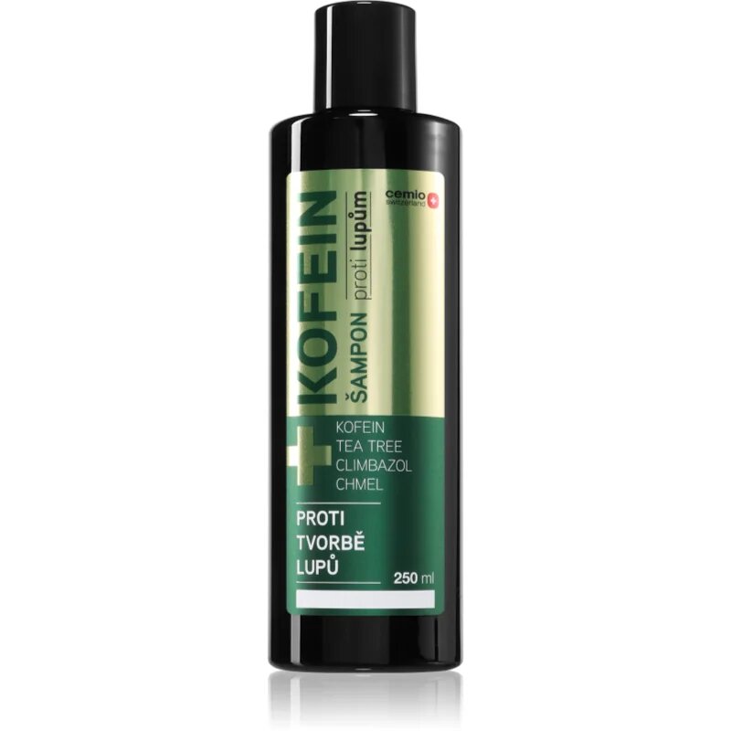 Cemio Kofein dandruff kofeinski šampon proti prhljaju 250 ml