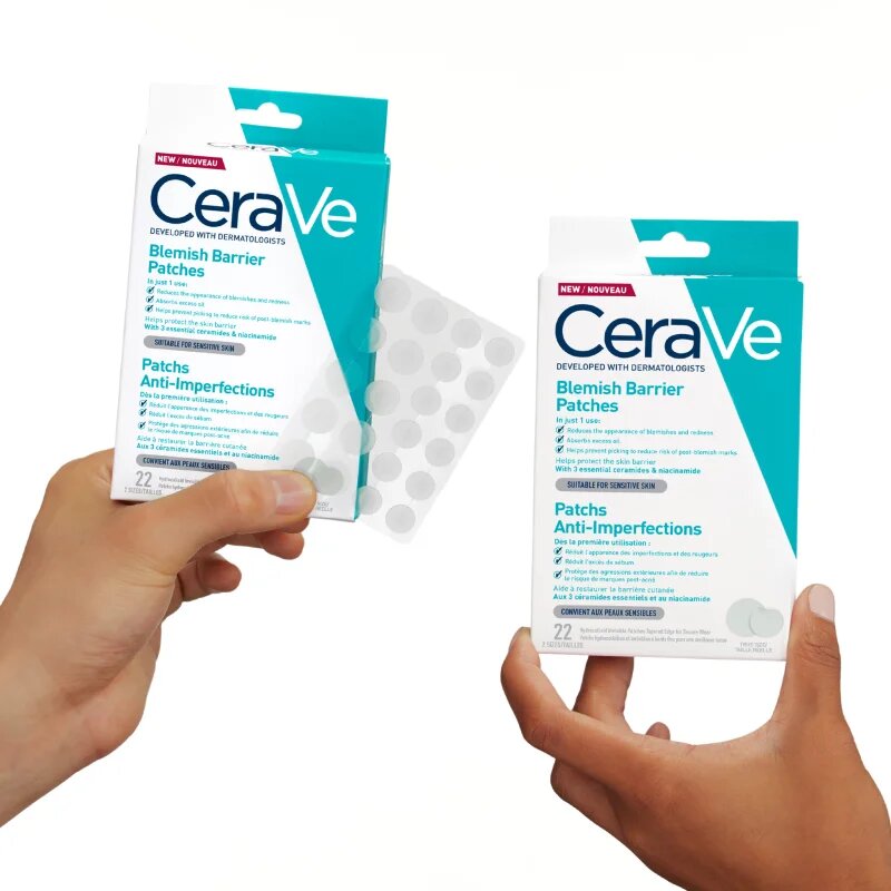 CeraVe Blemish Control Barrier Patches obliži za problematično kožo proti aknam 22 kos