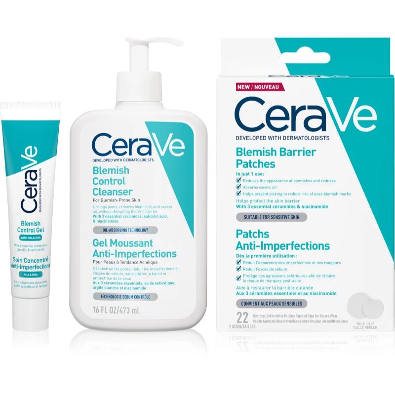 CeraVe Cleansers Blemish Control Cleanser set za problematično kožo