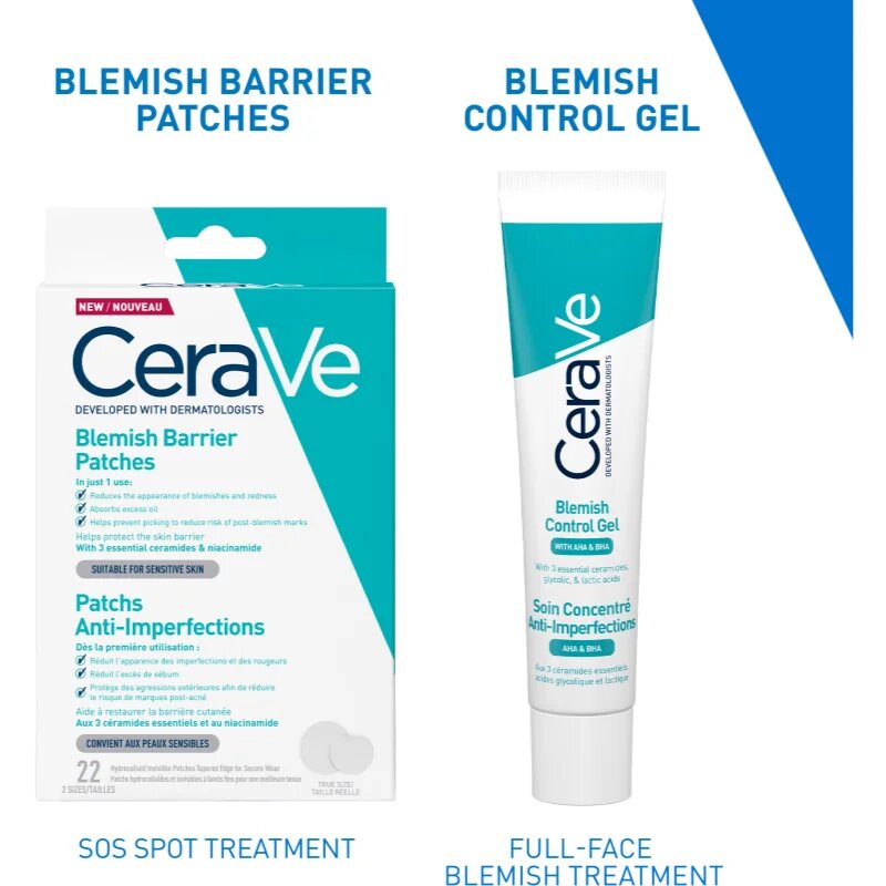 CeraVe Cleansers Blemish Control Cleanser set za problematično kožo