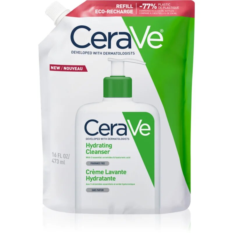 CeraVe Cleansers Hydrating Cleanser čistilna emulzija z vlažilnim učinkom 473 ml