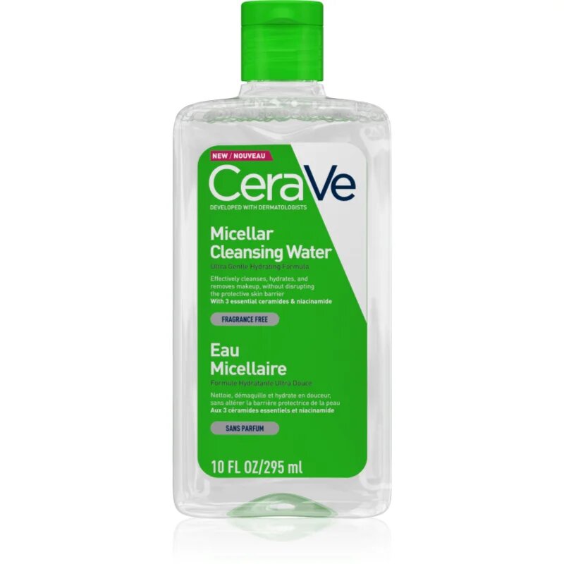 CeraVe Cleansers Micellar Cleansing Water čistilna micelarna voda z vlažilnim učinkom 295 ml