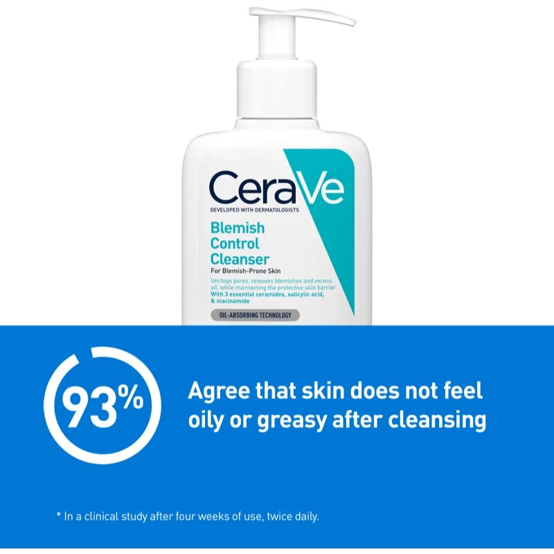 CeraVe Control Cleanser & Retinol Serum Duo kompleksna nega proti nepravilnostim na aknasti koži