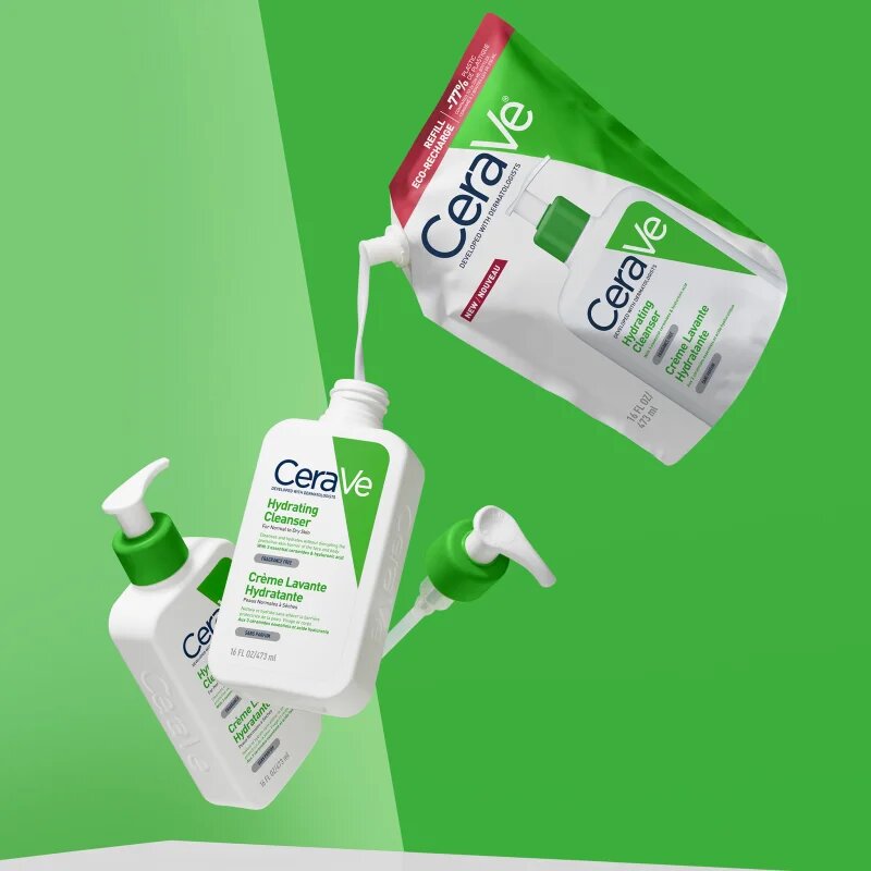 CeraVe Hydrating Cleanser set z vlažilnim učinkom