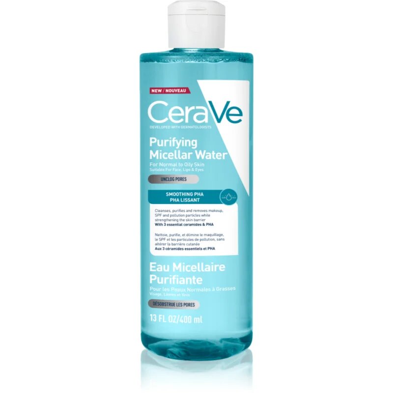 CeraVe Micellar Water Purifying čistilna micelarna voda za normalno do mastno kožo 400 ml
