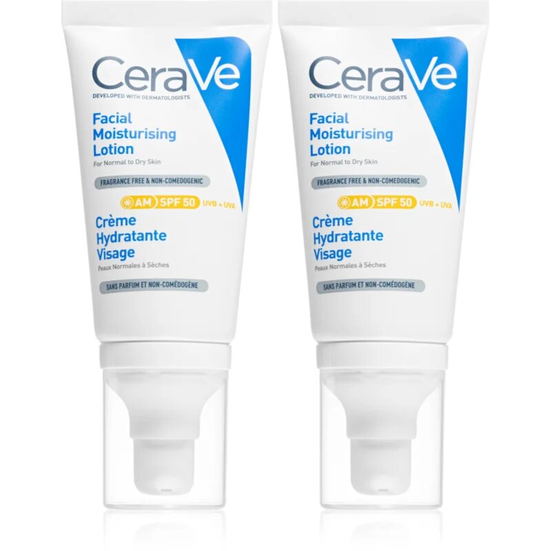 CeraVe Moisturizers Facial Moisturising Lotion set za intenzivno vlažnost