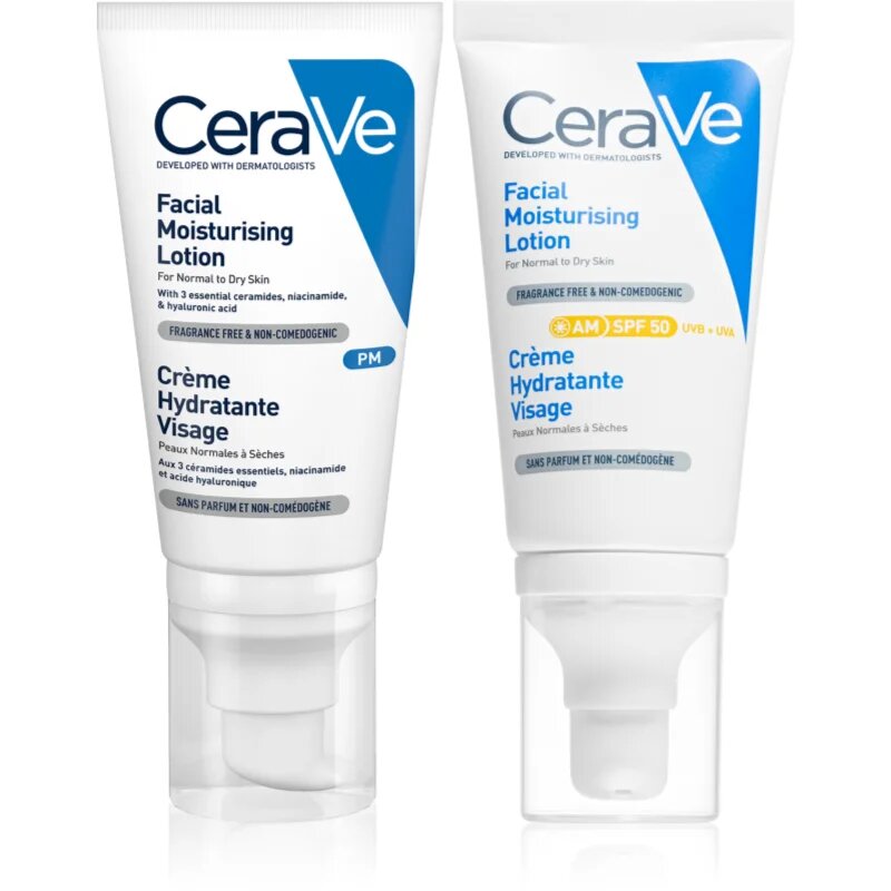 CeraVe Moisturizers Facial Moisturising Lotion set za intenzivno vlažnost