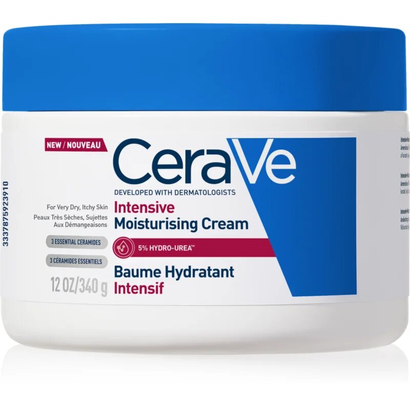 CeraVe Moisturizers Intensive Moisturizing Cream intenzivna vlažilna krema s ceramidi 340 g