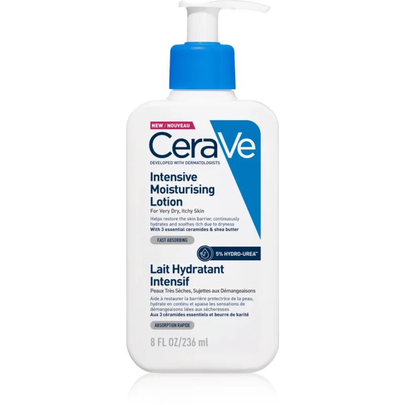 CeraVe Moisturizers Intensive Moisturizing Lotion vlažilni losjon za suho in srbečo kožo 236 ml