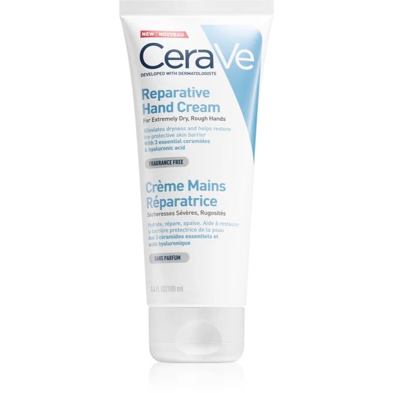 CeraVe Repairing Reparative Hand Cream obnovitvena krema za roke 100 ml