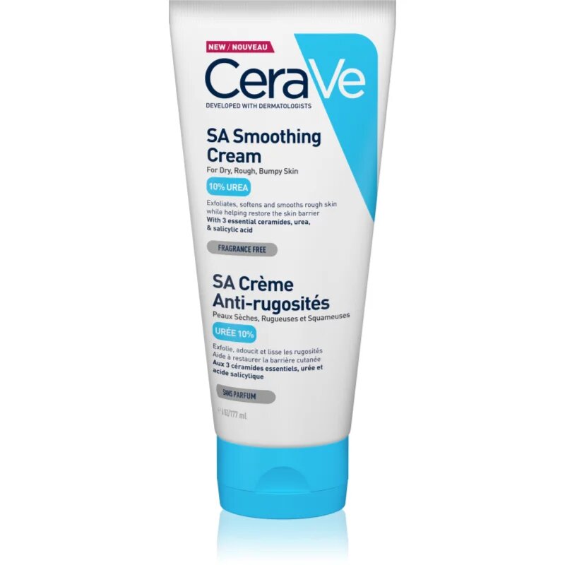 CeraVe SA vlažilna mehčalna krema za suho do zelo suho kožo 177 ml