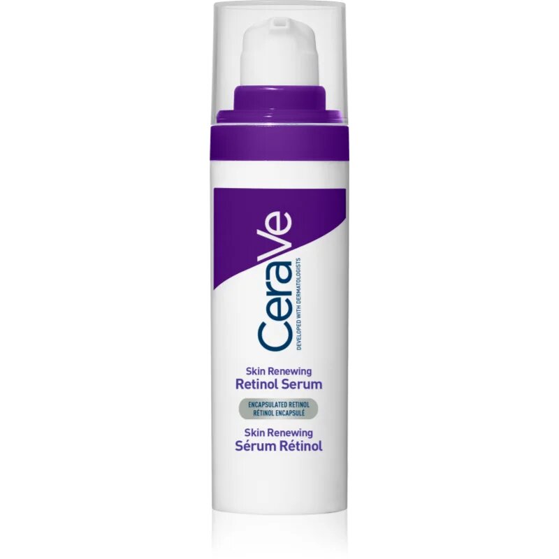 CeraVe Skin Renewing Retinol Serum serum z retinolom proti gubam za obnovo kožne pregrade 30 ml