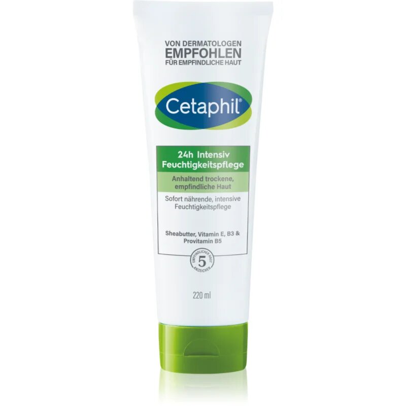 Cetaphil 24h Intensive Moisturiser intenzivno vlažilna krema za suho in občutljivo kožo 220 ml