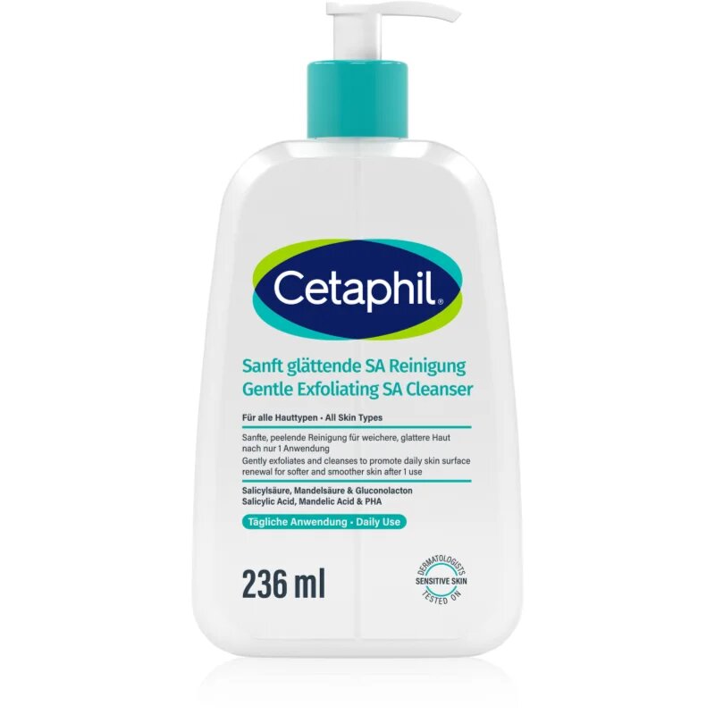 Cetaphil Gentle Exfoliating SA Cleanser nežen piling gel za vse tipe kože 236 ml