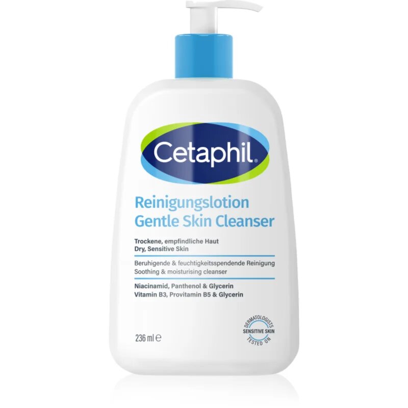 Cetaphil Gentle Skin Cleanser čistilni losjon za občutljivo in suho kožo 236 ml