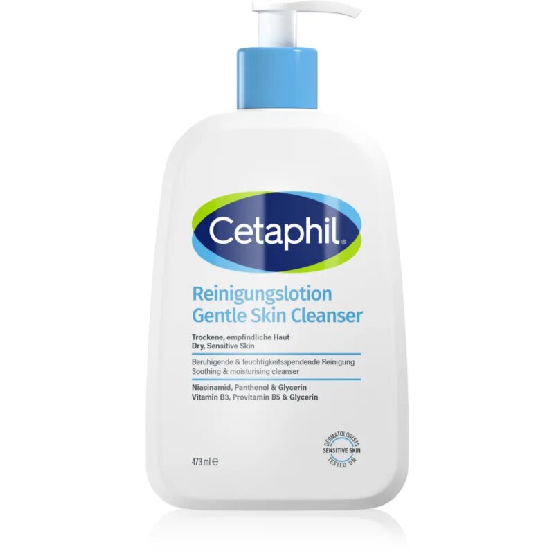 Cetaphil Gentle Skin Cleanser čistilni losjon za občutljivo in suho kožo 473 ml