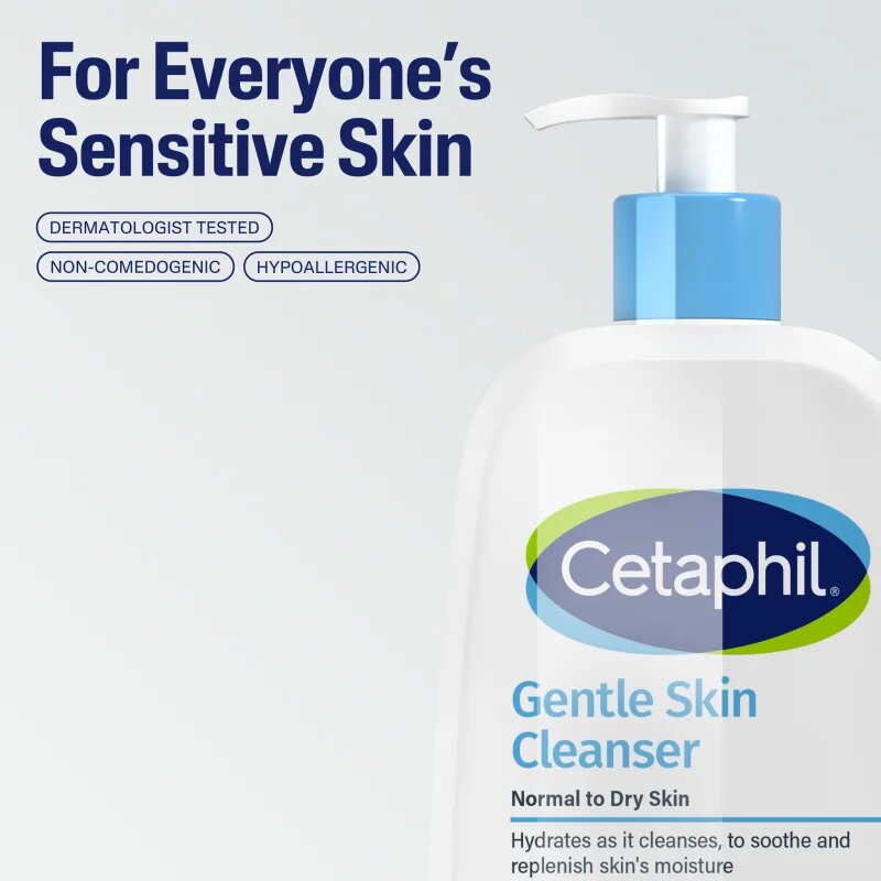 Cetaphil Gentle Skin Cleanser čistilni losjon za občutljivo in suho kožo 473 ml