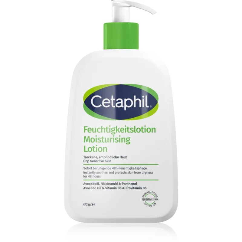 Cetaphil Moisurizing Lotion vlažilna krema za suho in občutljivo kožo 473 ml