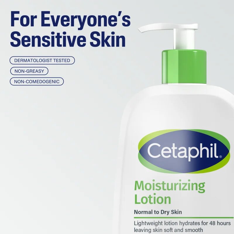 Cetaphil Moisurizing Lotion vlažilna krema za suho in občutljivo kožo 473 ml