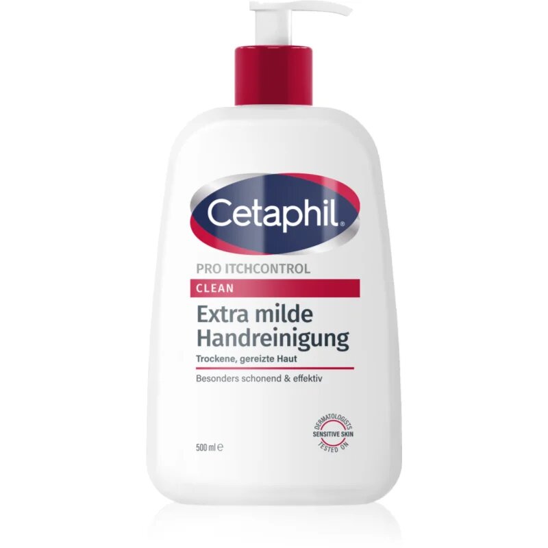 Cetaphil Pro ItchControl Clean nežno tekoče milo za roke 500 ml