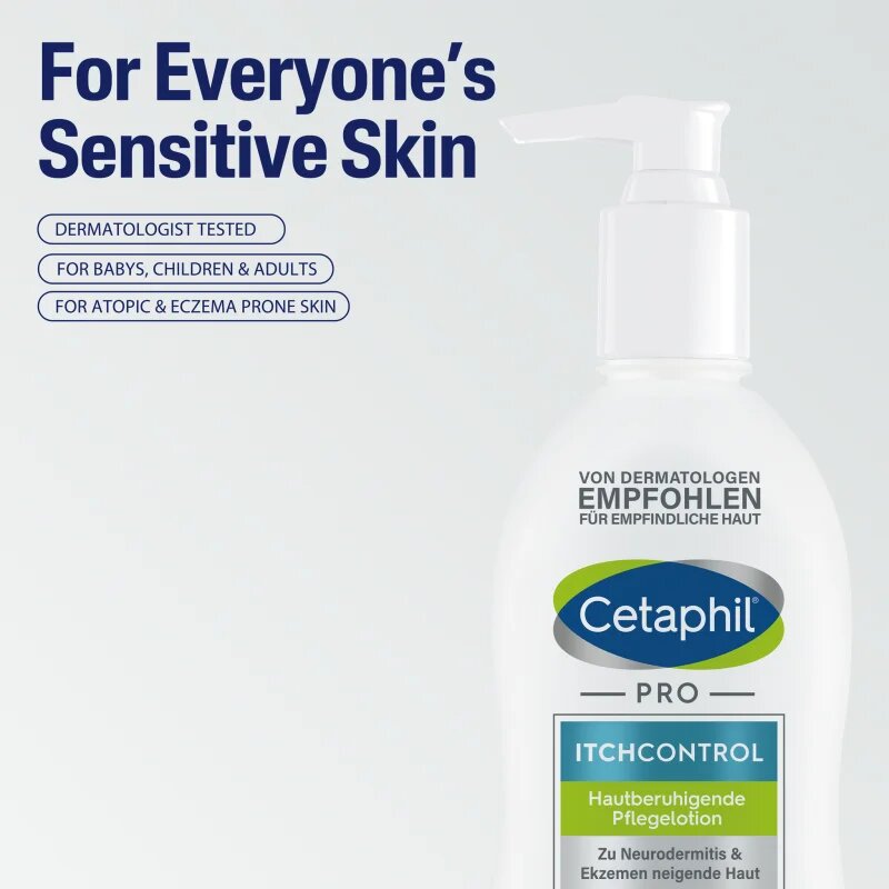Cetaphil PRO ItchControl Lotion losjon za telo za suho do atopijsko kožo 295 ml