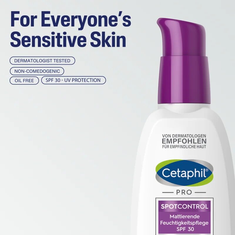 Cetaphil PRO SpotControl Oil Control matirajoča vlažilna krema SPF 30 120 ml