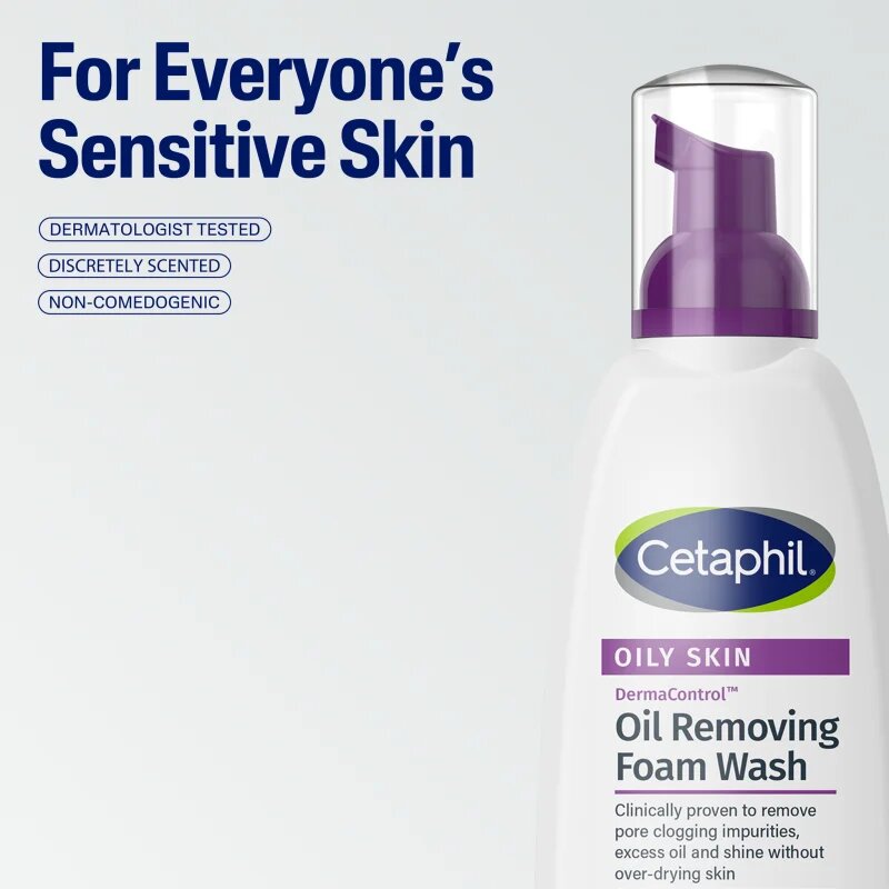Cetaphil PRO SpotControl Oil Remowing Foam Wash čistilna pena za mastno in problematično kožo 235 ml