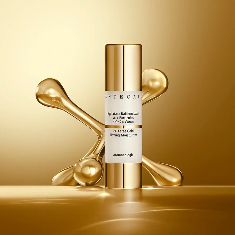 Chantecaille 24 Karat Gold Firming Moisturizer luksuzna krema proti gubam z učvrstitvenim učinkom 50 ml