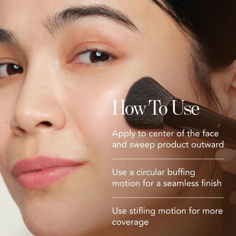 Chantecaille Blend and Smooth Brush srednji čopič za tekoče kremaste in pudraste izdelke 1 ml
