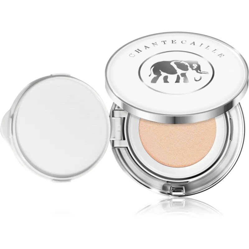 Chantecaille Future Skin Cushion Foundation fluid make-up v gobici + nadomestno polnilo 2x12 g