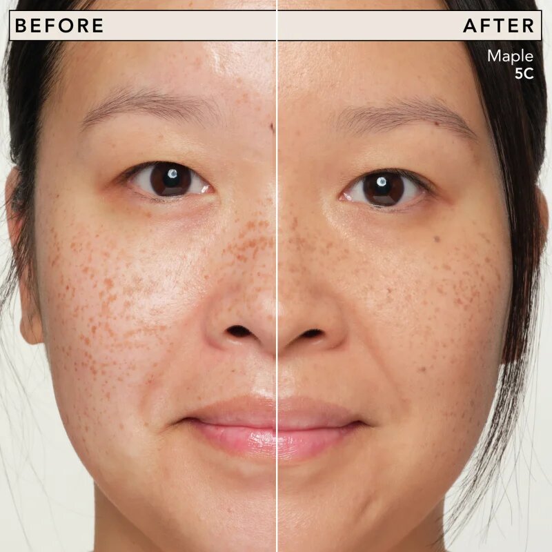 Chantecaille Future Skin Gel Foundation vlažilni tekoči puder s posvetlitvenim učinkom Maple 5C 30 g