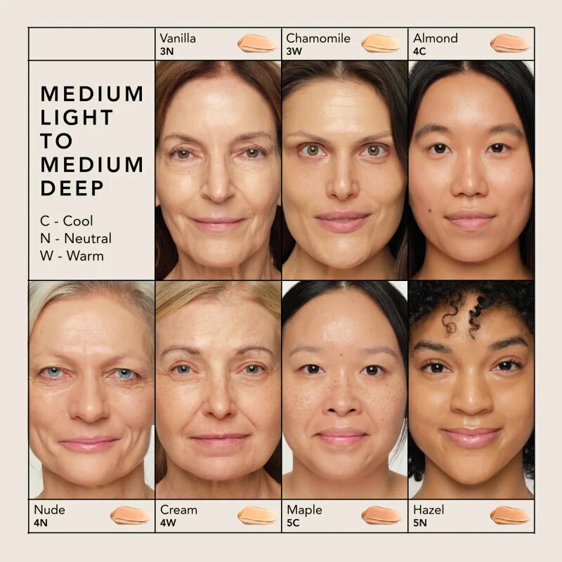 Chantecaille Future Skin Gel Foundation vlažilni tekoči puder s posvetlitvenim učinkom Maple 5C 30 g